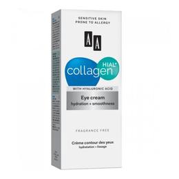 Cremă pentru contur ochi- Hidratare/Finețe 15 ml AA Collagen Hial+ Eye Cream Hydration + Smoothness cu comanda online