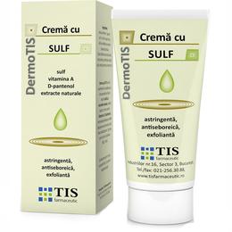 DermoTis Crema cu Sulf Tis Farmaceutic, 50 ml cu comanda online