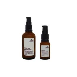 Duo Anti-Aging, Hera Medical Cosmetice BIO, 2 buc: Complex anti-aging restructurant 50 ml, crema contur ochi anti-aging 15 ml cu comanda online