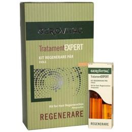 Kit Regenerare Par Fiole - Gerovital Tratament Expert Kit for Hair Regeneration Ampoules