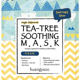 Masca Calmanta pentru Ten Sensibil cu Probleme cu Tea Tree Tip Servetel Huangjisoo, 1 buc cu comanda online