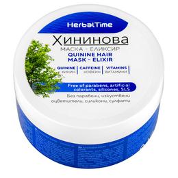 Masca Elixir pentru Par cu Chinina Herbal Time, Rosa Impex, 200ml cu comanda online