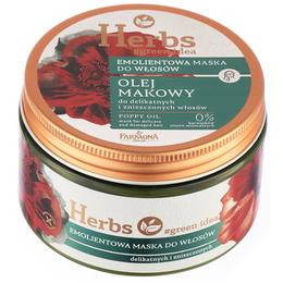 Masca cu Ulei de Mac pentru Par Fin si Deteriorat – Farmona Herbs Poppy Oil Mask for Delicate and Dry Hair, 250ml cu comanda online