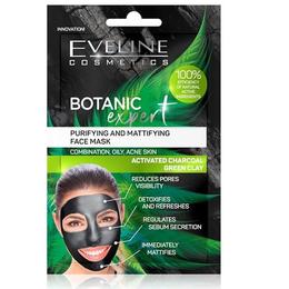 Masca de fata, Eveline Cosmetics, Botanic Expert Purifying & Mattifying, 10 ml cu comanda online