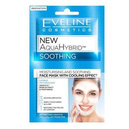 Masca de fata, Eveline Cosmetics, New Aqua Hybrid, Hidratare si Catifelare cu efect racoritor 3in1, 10 ml cu comanda online