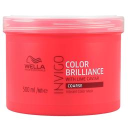 Masca pentru Par Vopsit, Aspru – Wella Professionals Invigo Color Brilliance Vibrant Color Mask Coarse Hair, 500ml cu comanda online