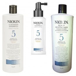 Nioxin – Pachet Maxi System 5 pentru parul normal, subtiat, spre aspru, cu aspect natural sau vopsit cu comanda online