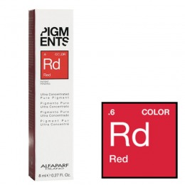 Pigment Concentrat Rosu – Alfaparf Milano Ultra Concentrated Pure Pigment RED 8 ml cu comanda online
