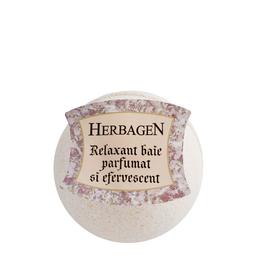 Relaxant de Baie Bath Bomb Parfumat si Efervescent Herbagen, 80 g cu comanda online