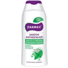 Sampon Antimatreata Busuioc si Cimbrisor – Farmec Antidandruff Shampoo, 200ml cu comanda online
