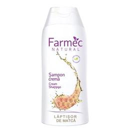 Sampon Crema cu Laptisor de Matca – Farmec Natural Cream Shampoo, 200ml cu comanda online