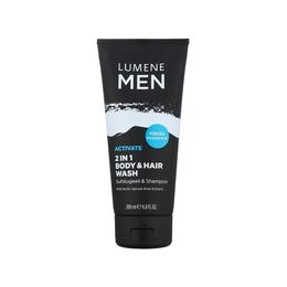 Sampon Hair & Body wash Lumene MEN, 200 ml cu comanda online