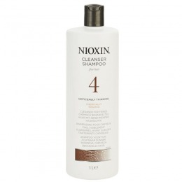 Sampon Par Fin Dramatic Subtiat - Nioxin System 4 Cleanser Shampoo 1000 ml cu comanda online
