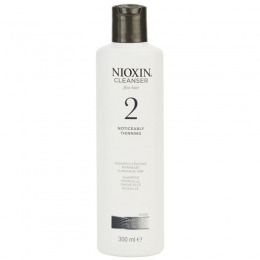 Sampon Par Fin Natural Dramatic Subtiat - Nioxin System 2 Cleanser Shampoo 300 ml cu comanda online