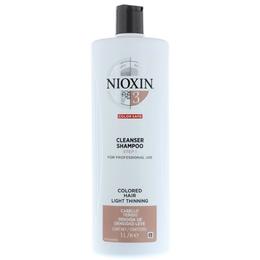 Sampon Par Fin cu Aspect Subtiat - Nioxin System 3 Cleanser Shampoo 1000 ml cu comanda online