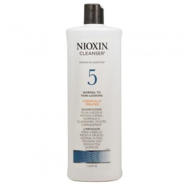 Sampon Par Normal spre Aspru cu Aspect Subtiat - Nioxin System 5 Cleanser Shampoo 1000 ml cu comanda online
