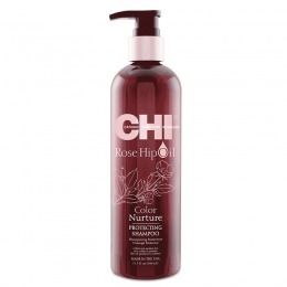 Sampon Protector Par Vopsit – CHI Farouk Rose Hip Oil Color Nurture Protecting Shampoo 340ml cu comanda online