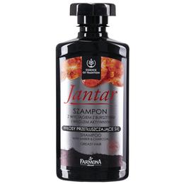 Sampon cu Extract de Chihlimbar si Carbune pentru Par Gras – Farmona Jantar Shampoo with Amber Extract & Charcoal for Greasy Hair, 330ml cu comanda online