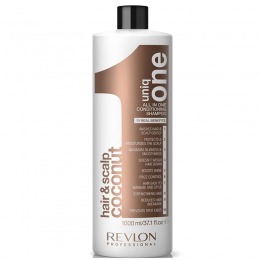 Sampon cu Nuca de Cocos – Revlon Professional Uniq One All In One Conditioning Shampoo 1000 ml cu comanda online