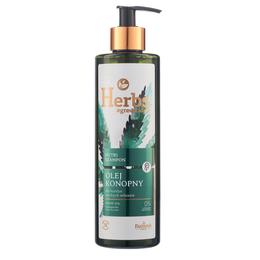 Sampon cu Ulei de Canepa pentru Par Uscat - Farmona Herbs Hemp Oil Shampoo for Dry Hair