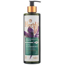 Sampon cu Ulei de Sofran pentru Par Subtire si Lipsit de Stralucire - Farmona Herbs Saffron Oil Shampoo for Thin and Dull Hair