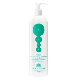 Sampon pentru Par Gras - Kallos KJMN Deep Cleansing Shampoo for Oily Hair and Scalp 500ml cu comanda online