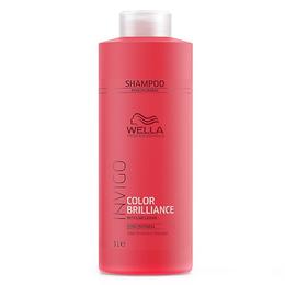 Sampon pentru Par Vopsit, Fin sau Normal – Wella Professionals Invigo Color Brilliance Color Protection Shampoo Fine/Normal Hair, 1000ml cu comanda online