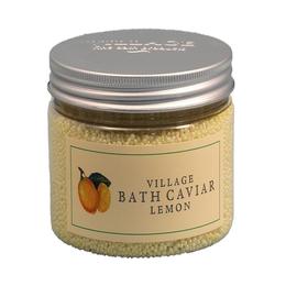 Sare de baie (Bath Caviar) cu lamaie, Village Cosmetics, 350 gr cu comanda online
