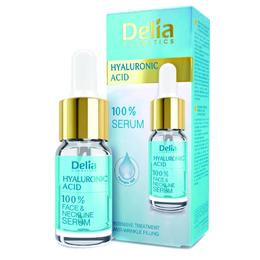 Ser cu Acid Hialuronic pentru Fata si Decolteu Delia Cosmetics, 10ml cu comanda online