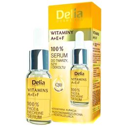 Ser cu Vitaminele A+E+F pentru Fata si Decolteu Delia Cosmetics, 10ml cu comanda online