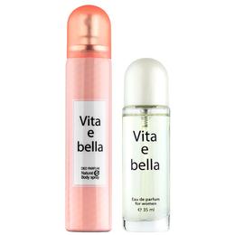 Set Cadou Lucky Vita E Bella pentru Femei – Apa de Parfum 35ml + Parfum Deodorant 85ml cu comanda online