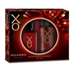 Set Cadou Ricardo Men XO, Apa de Toaleta 100 ml + Deodorant 125 ml cu comanda online
