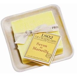 Set Cadou Savoniera Sapun Natural Marsilia Patrat 100g Verveine-Citron Verbina-Lamaie Le Chatelard 1802 cu comanda online