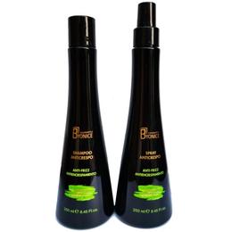 Set cadou Professional Sampon Anti-frizz, Anti Incretire 250ml + Spray cu Seminte de IN si Ulei de Argan 250ml cu comanda online