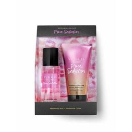 Set cadou Victoria's Secret, Pure Seduction gift set, spray corp 75 ml + body lotion 75 ml cu comanda online
