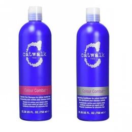 Set tigi catwalk color combat shampoo 750ml + conditioner 750ml cu comanda online