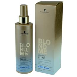 Spray Nuantator pentru Par Blond – Schwarzkopf Blond Me Instant Blush Blonde Beautifier Steel Blue, 250ml cu comanda online