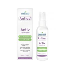 Spray pentru Curatarea Pielii Congestionate cu Acnee pentru Fata si Corp Antiac Activ Salcura