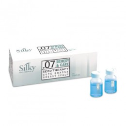 Tratament pentru Par si Scalp Gras – Silky Remedy & Care Sebo Therapy Greasy Scalp 10 fiole x 10ml cu comanda online