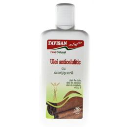 Ulei Anticelulitic cu Scortisoara Favicelusal Favisan, 125ml cu comanda online