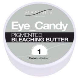 Unt Decolorant Pigmentat – Maxxelle Eye Candy Pigmented Bleaching Butter, nuanta 1 Platinum, 100g cu comanda online
