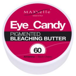 Unt Decolorant Pigmentat – Maxxelle Eye Candy Pigmented Bleaching Butter, nuanta 60 Black Cherry, 100g cu comanda online