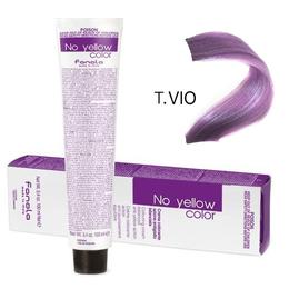 Vopsea Crema Anti-Ingalbenire Fanola No Yellow Color T. VIO Toner Violet, 100ml cu comanda online