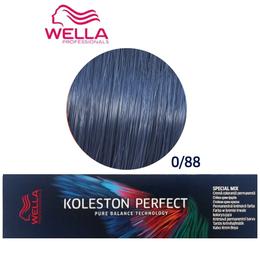 Vopsea Crema Permanenta Mixton – Wella Professionals Koleston Perfect Special Mix, nuanta 0/88 Albastru cu comanda online