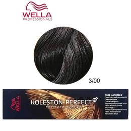 Vopsea Crema Permanenta – Wella Professionals Koleston Perfect ME+ Pure Naturals, nuanta 3/00 Castaniu Natural Inchis cu comanda online