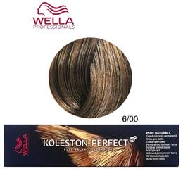 Vopsea Crema Permanenta – Wella Professionals Koleston Perfect ME+ Pure Naturals, nuanta 6/00 Blond Inchis Natural cu comanda online