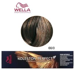 Vopsea Crema Permanenta – Wella Professionals Koleston Perfect ME+ Pure Naturals, nuanta 66/0 Blond Inchis Intens cu comanda online