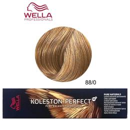 Vopsea Crema Permanenta – Wella Professionals Koleston Perfect ME+ Pure Naturals, nuanta 88/0 Blond Deschis Intens cu comanda online