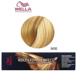 Vopsea Crema Permanenta – Wella Professionals Koleston Perfect ME+ Pure Naturals, nuanta 9/00 Blond Luminos Natural cu comanda online