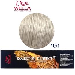 Vopsea Crema Permanenta – Wella Professionals Koleston Perfect ME+ Rich Naturals, nuanta 10/1 Blond Luminos Cenusiu cu comanda online
